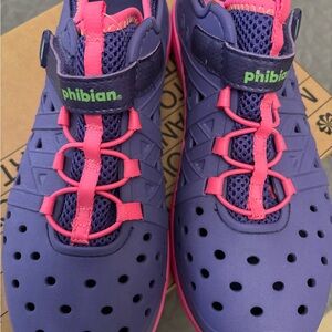 Brand New Stride Rite Purple and Pink Water Shoes